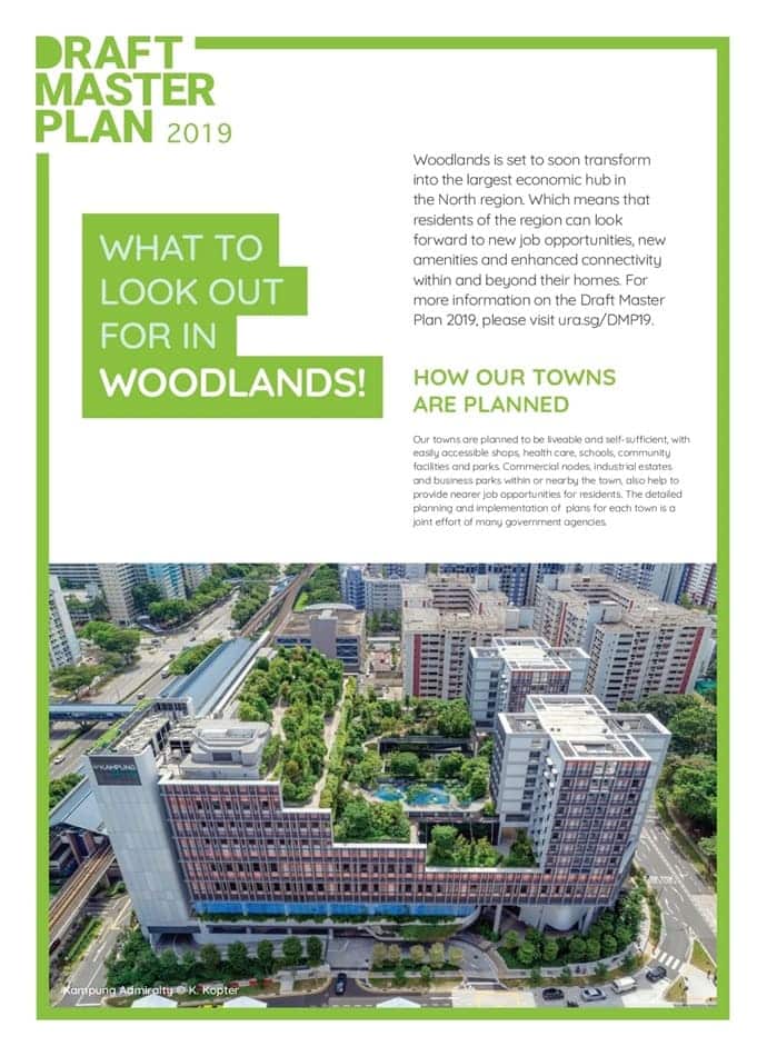 Woodlands URA master Plan