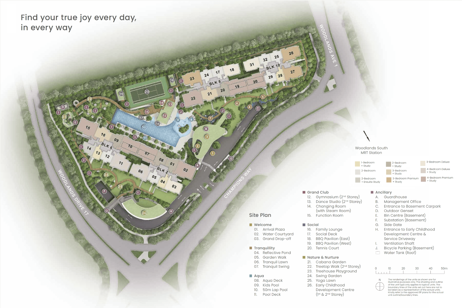 norwood grand site plan